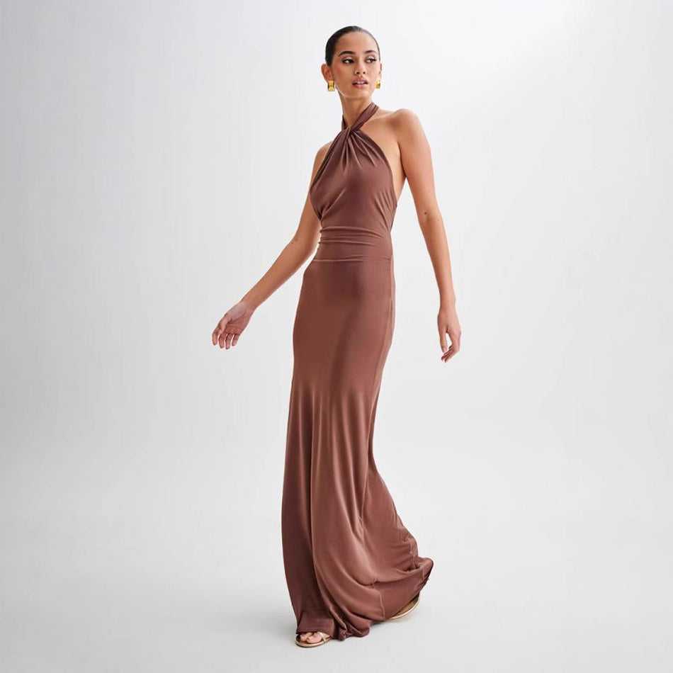 Midnight Glow Maxi Dress