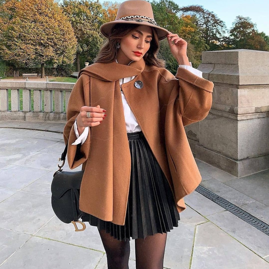City Chic Pleated Skirt