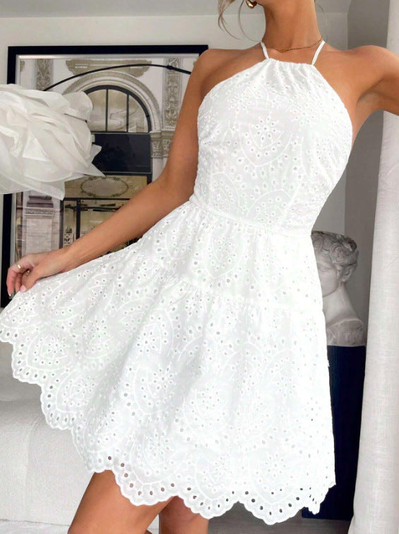 Bianca Eyelet Dress
