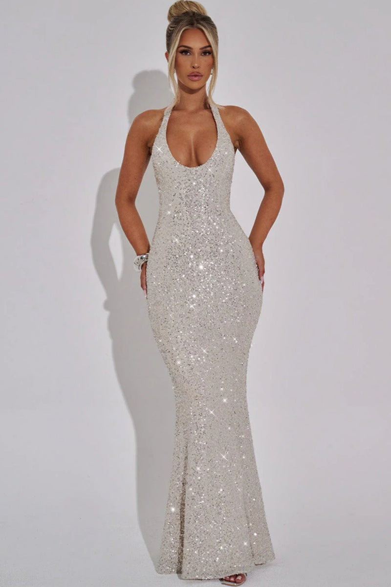 Sleeveless Waist Dress