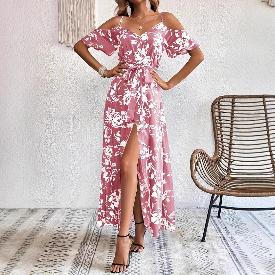 Isla Bloom Slit Dress