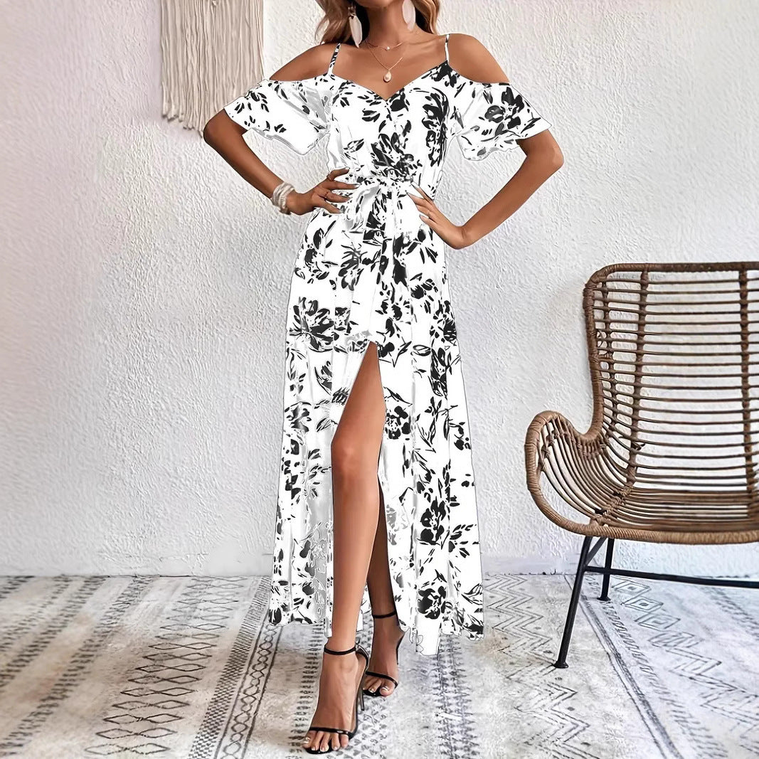 Isla Bloom Slit Dress