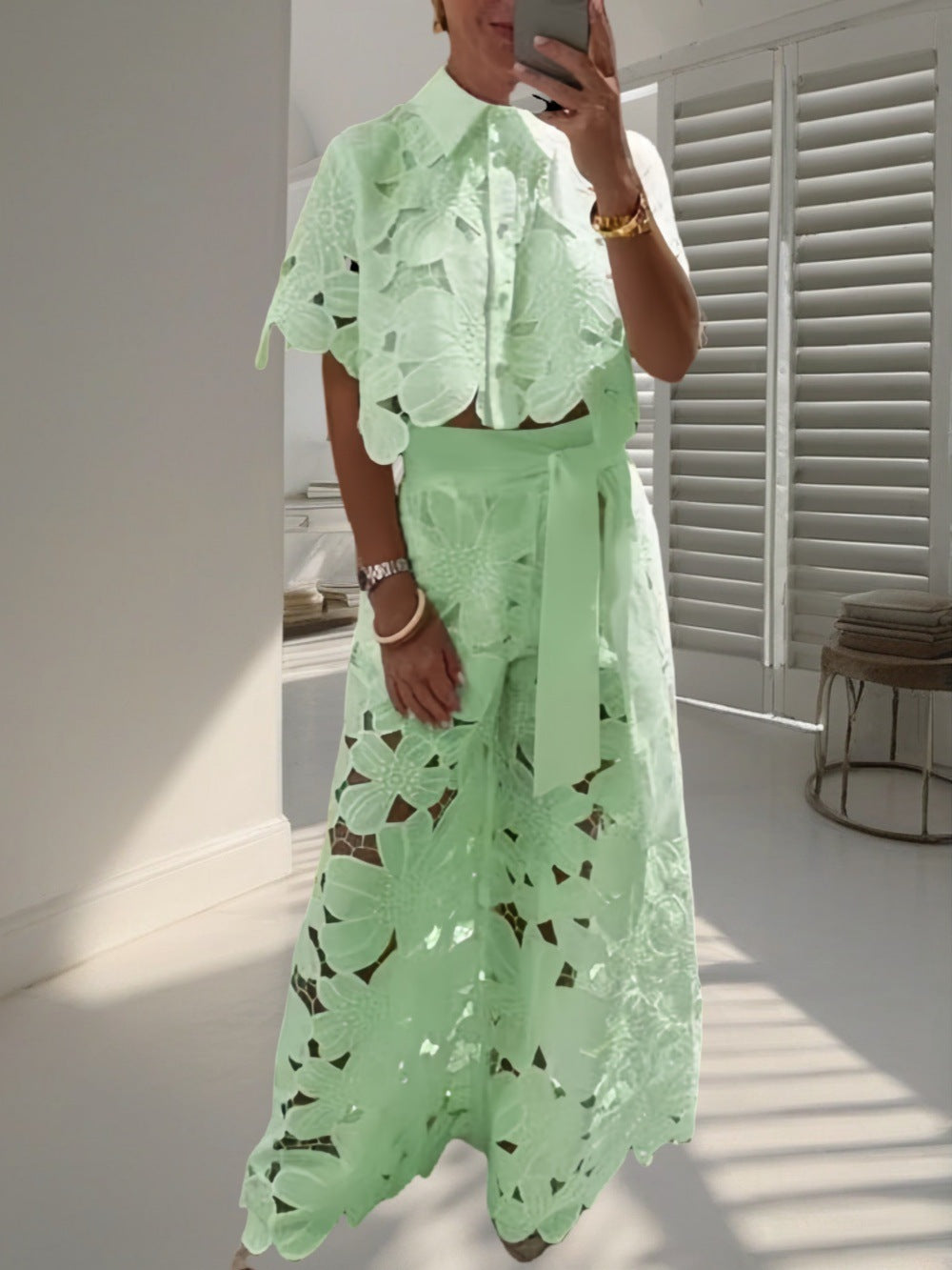 Breezy Chic Two-Piece Set
