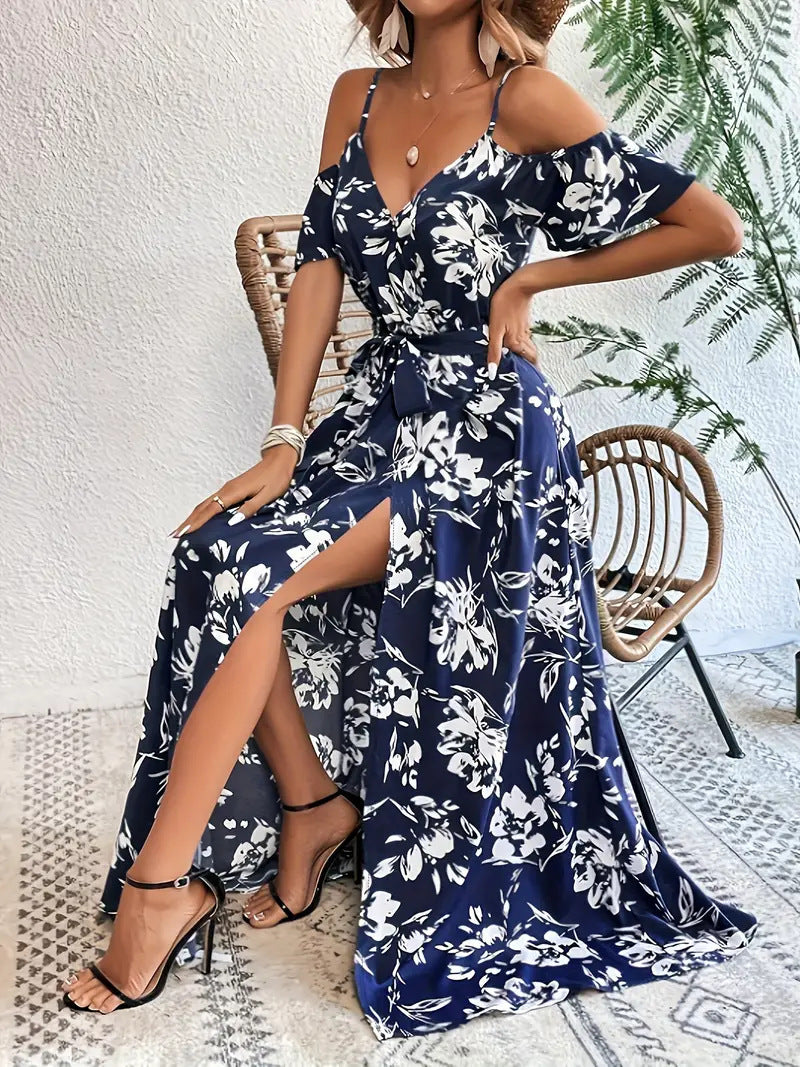 Isla Bloom Slit Dress
