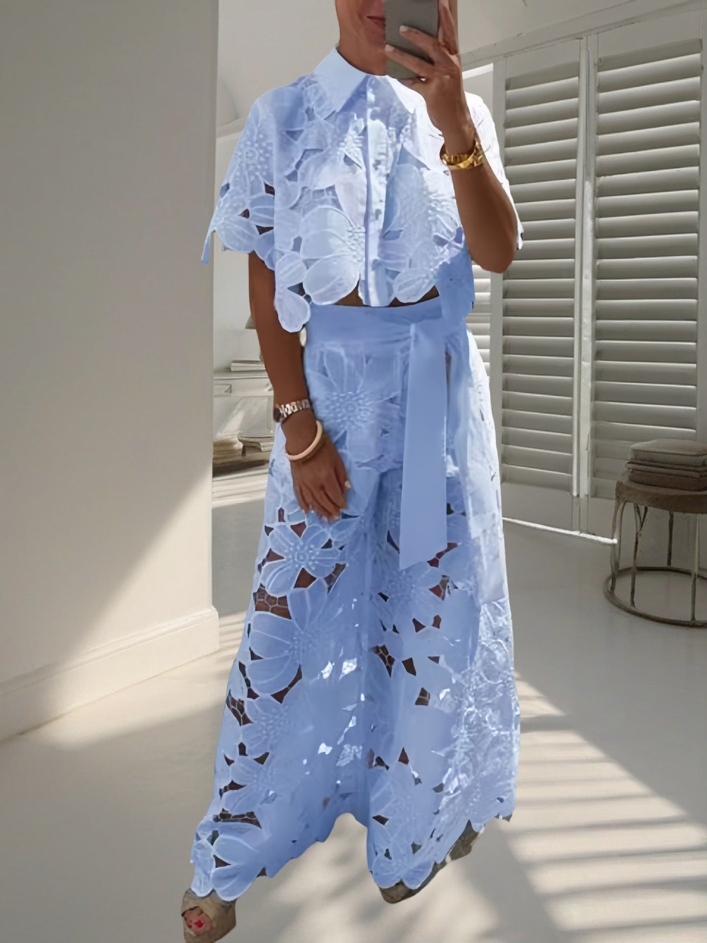 Breezy Chic Two-Piece Set